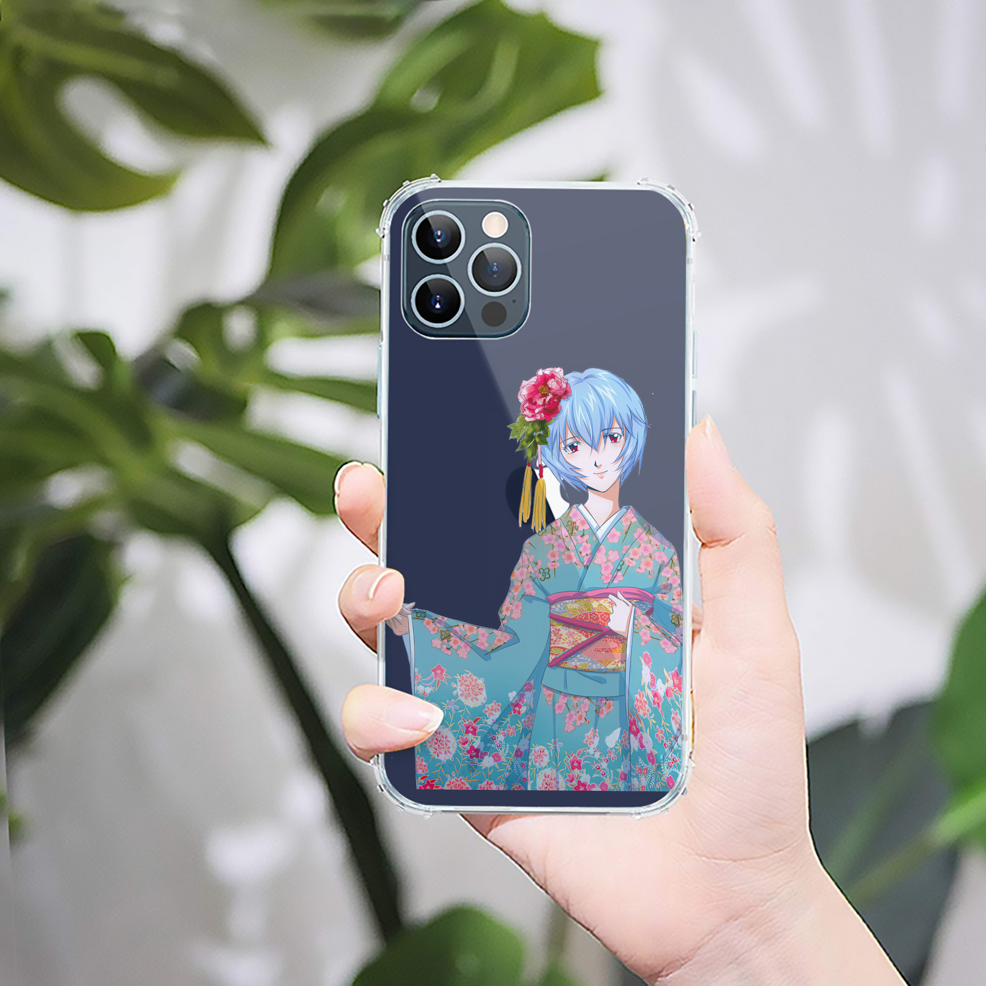 （画像用） EVA 新世紀エヴァンゲリオン 【iPhone 12シリーズ対応】透明スマホケース（クリアソフトケース）